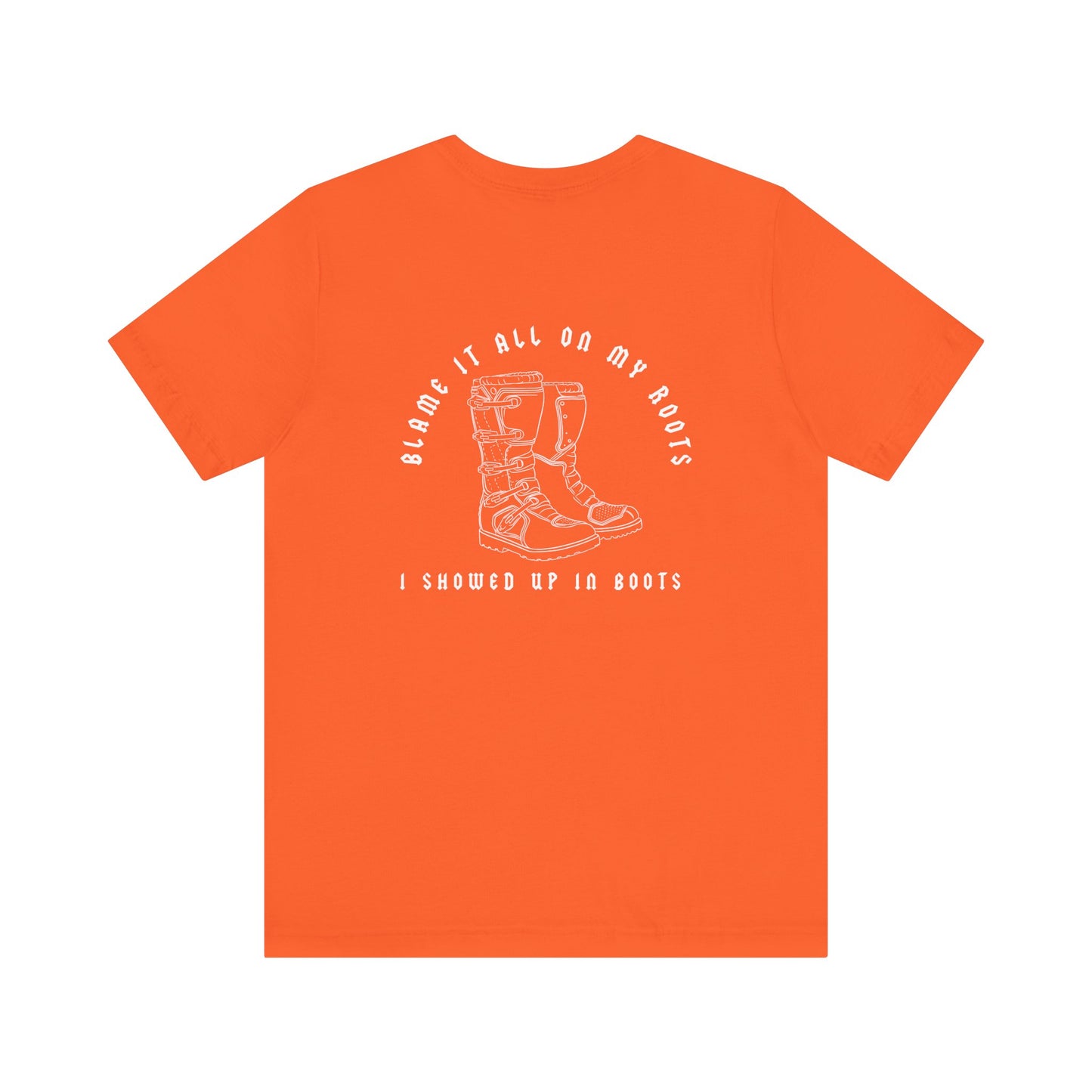 Blame It All On My Roots White Font- Adult T-Shirt