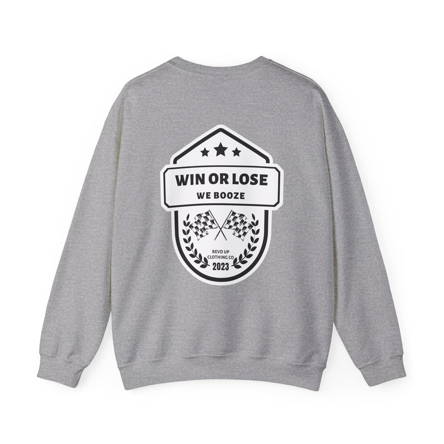 Win Or Lose- Adult Crewneck Sweatshirt