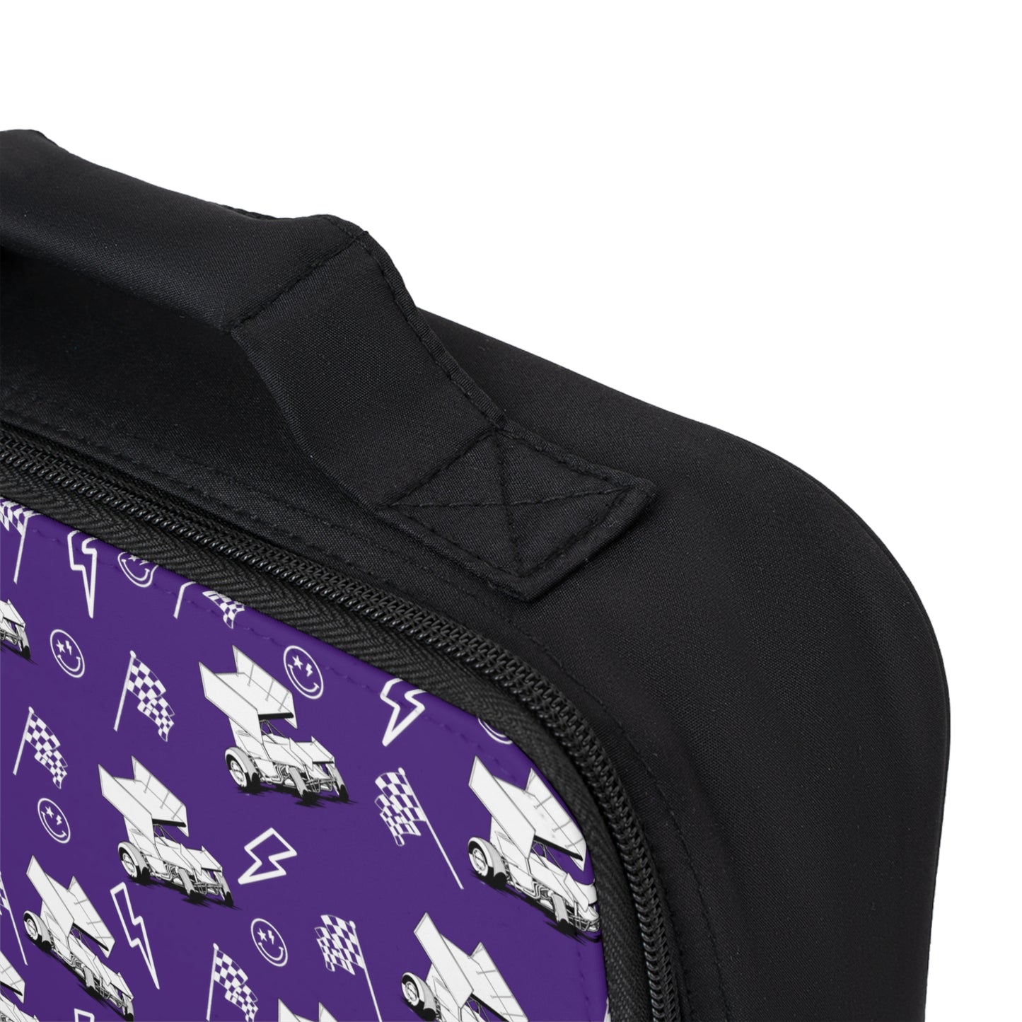 Sprint Car - Micro Racing - Lunch Bag- Purple