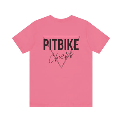 Pit Bike Chicks- Adult T-Shirt