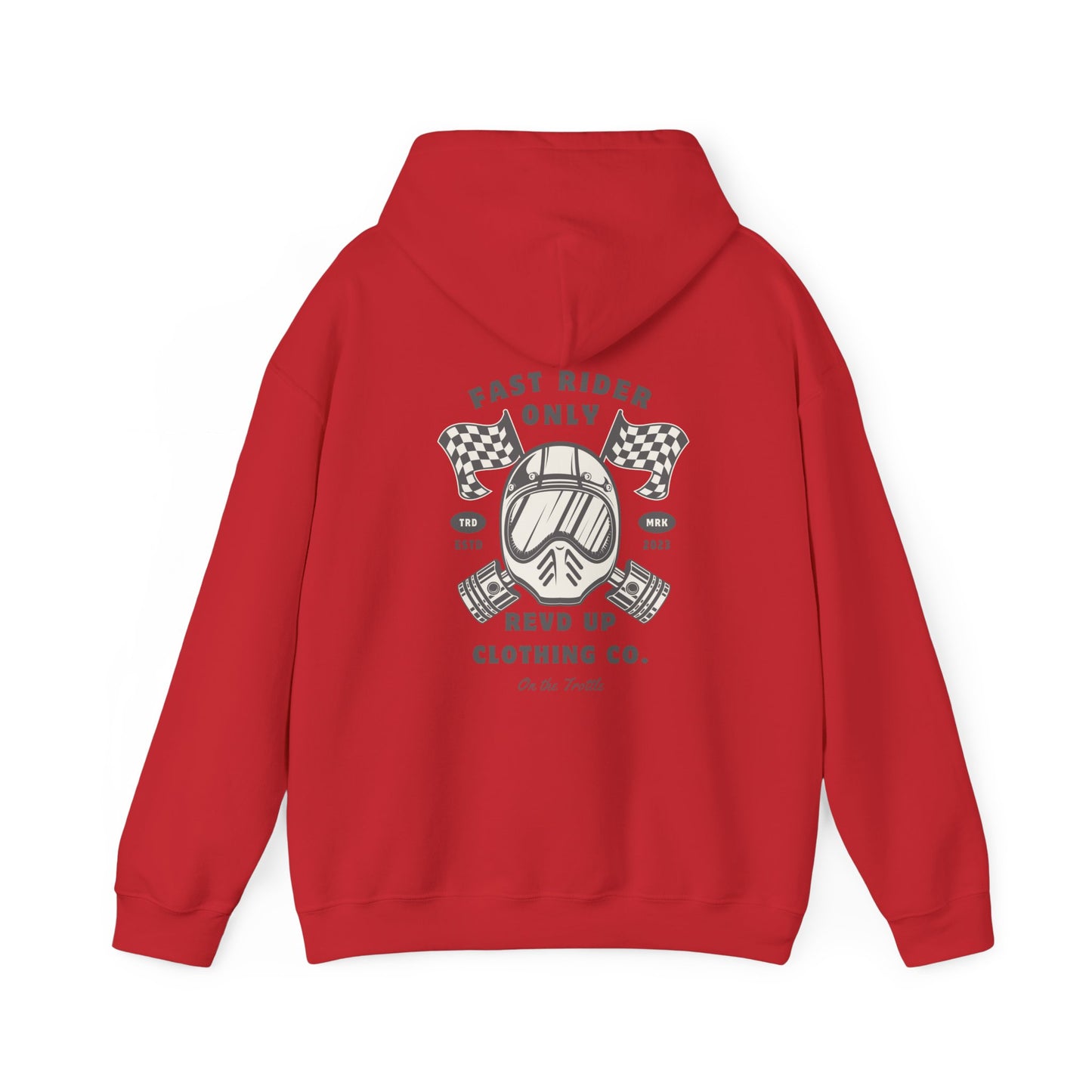Fast Rider Only- Adult Hooded Sweatshirt