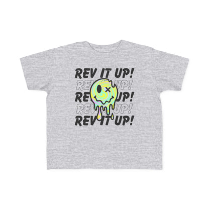 Rev It Up Retro Smiley -Toddler's T-Shirt
