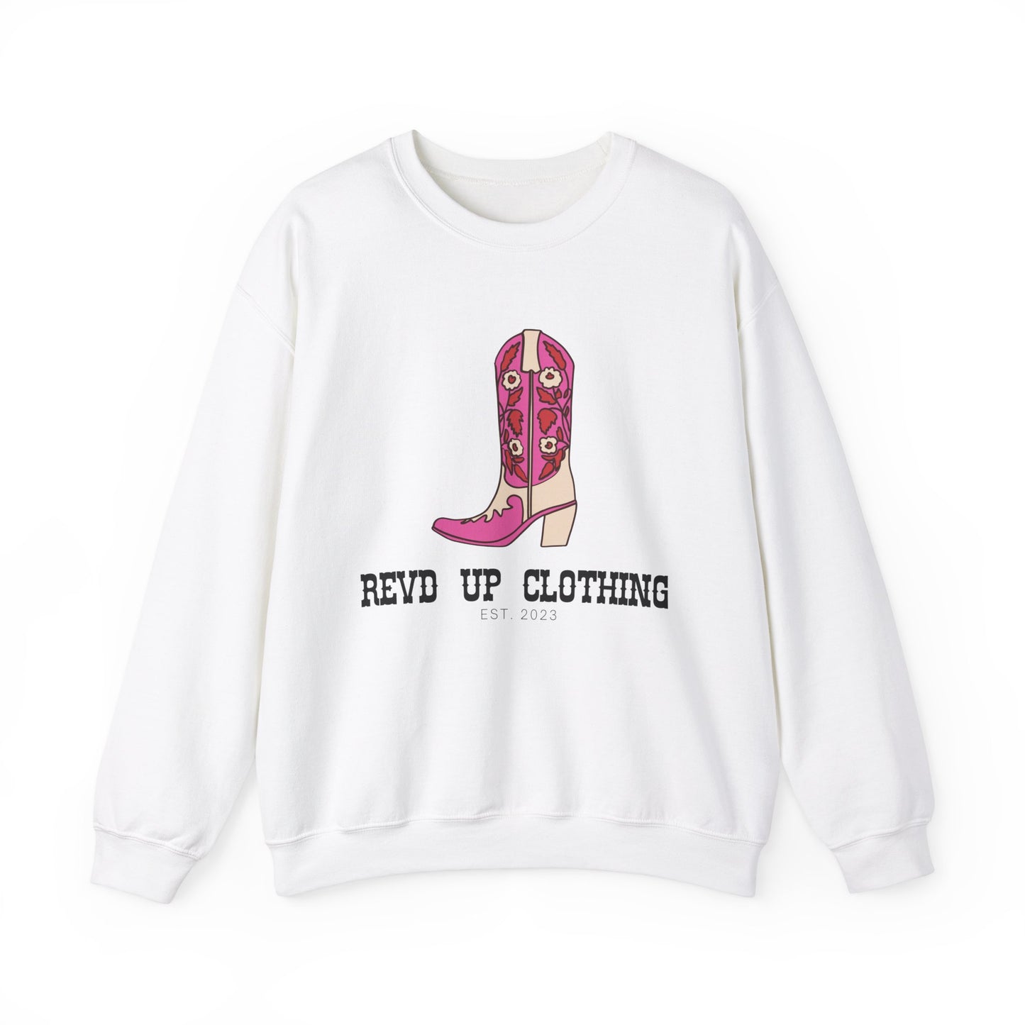 Cowgirl Up- Adult Crewneck Sweatshirt
