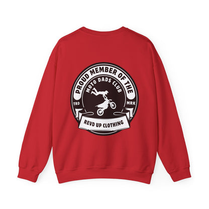 Moto Dads Club- Adult Crewneck Sweatshirt
