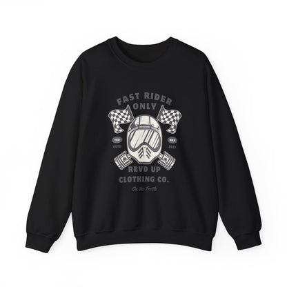 Fast Rider Only- Adult Crewneck Sweatshirt