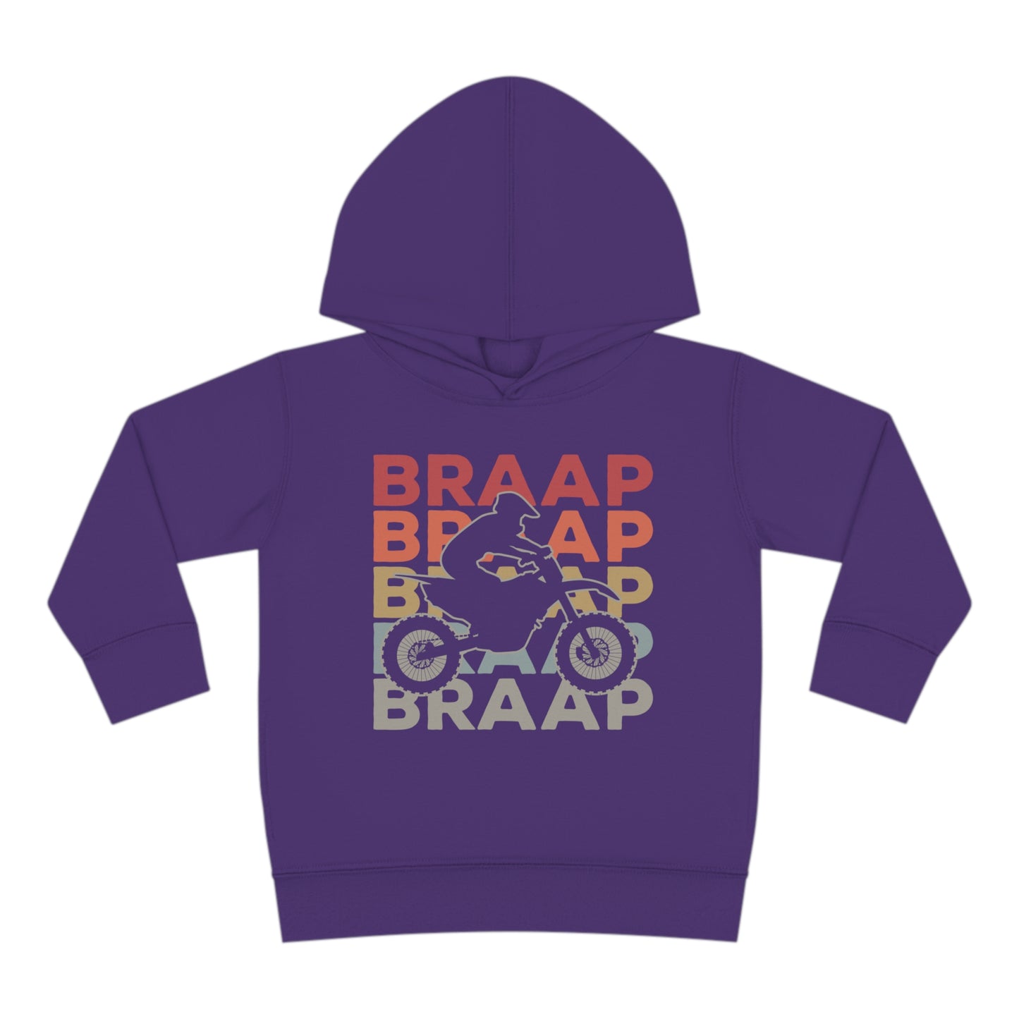 Braap- Toddler Hooded Sweatshirt