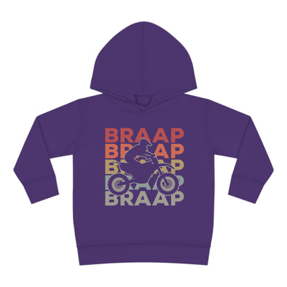 Braap- Toddler Hooded Sweatshirt