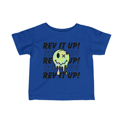 Rev It Up Retro Smiley - Infant T-Shirt