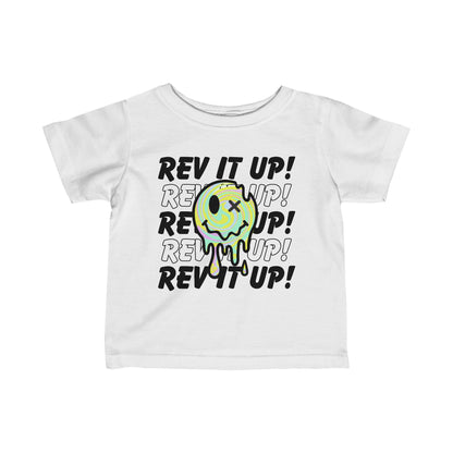 Rev It Up Retro Smiley - Infant T-Shirt