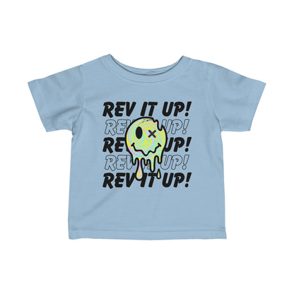Rev It Up Retro Smiley - Infant T-Shirt