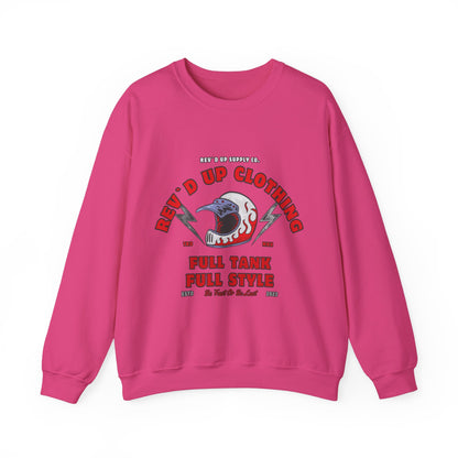 Vintage Helmet- Adult Crewneck Sweatshirt