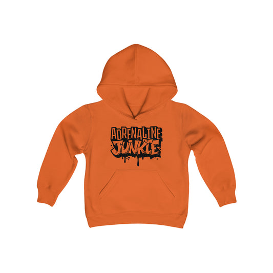Adrenaline Junkie -Youth Hooded Sweatshirt