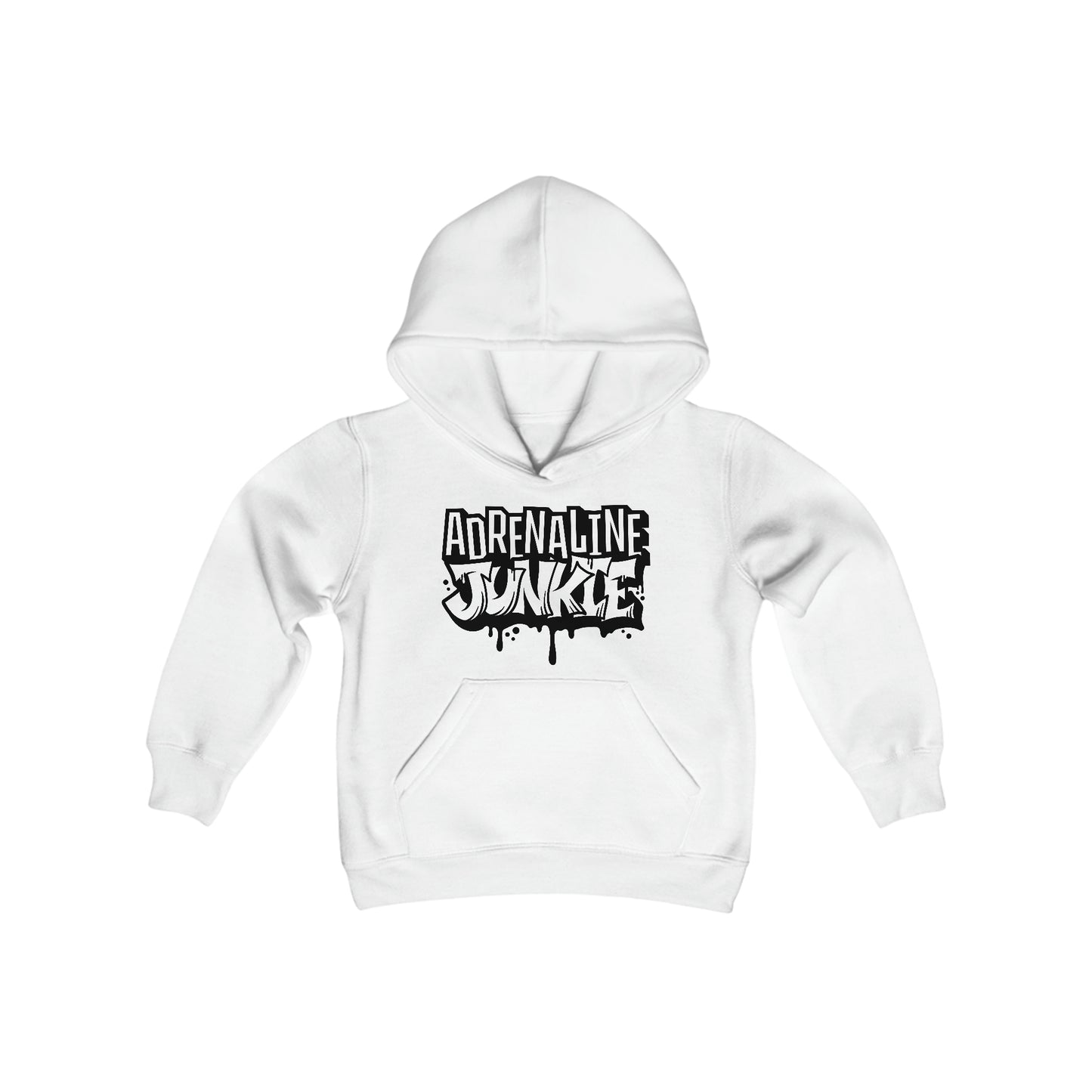 Adrenaline Junkie -Youth Hooded Sweatshirt