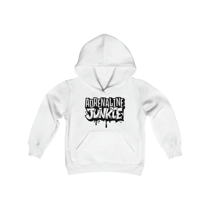 Adrenaline Junkie -Youth Hooded Sweatshirt