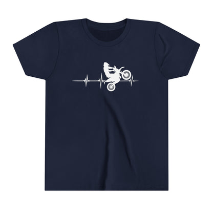 Heart Rate Moto -Youth T-shirt