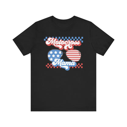 American Motocross Mama- Adult T-Shirt