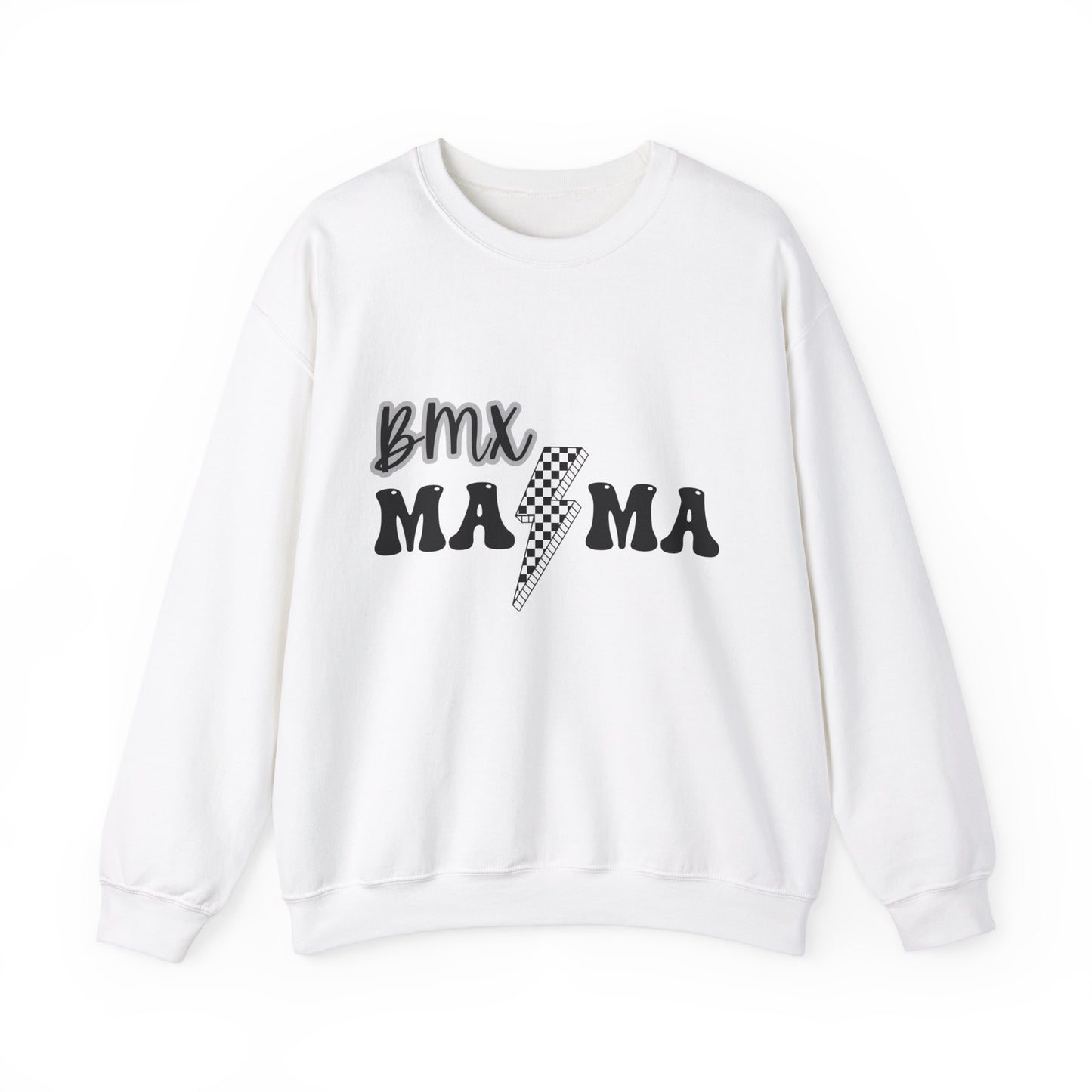 Bmx Mama- Adult Crewneck Sweatshirt