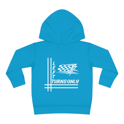 Left Turns Only - Toddler Hooded Sweatshirt