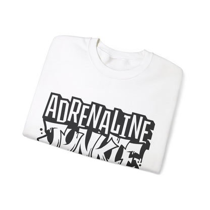 Adrenaline Junkie- Adult Crewneck Sweatshirt