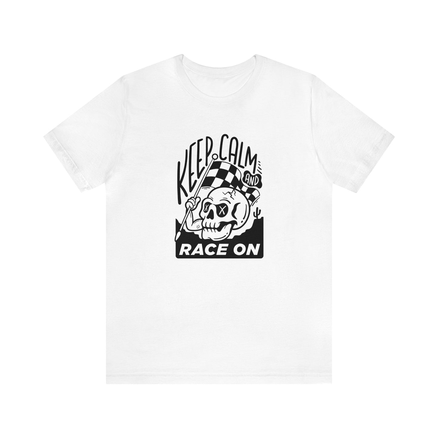 Keep Calm and Ride On- Adult T-Shirt