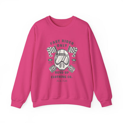 Fast Rider Only- Adult Crewneck Sweatshirt