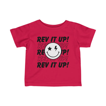 Rev It Up Smiley - Infant T-shirt