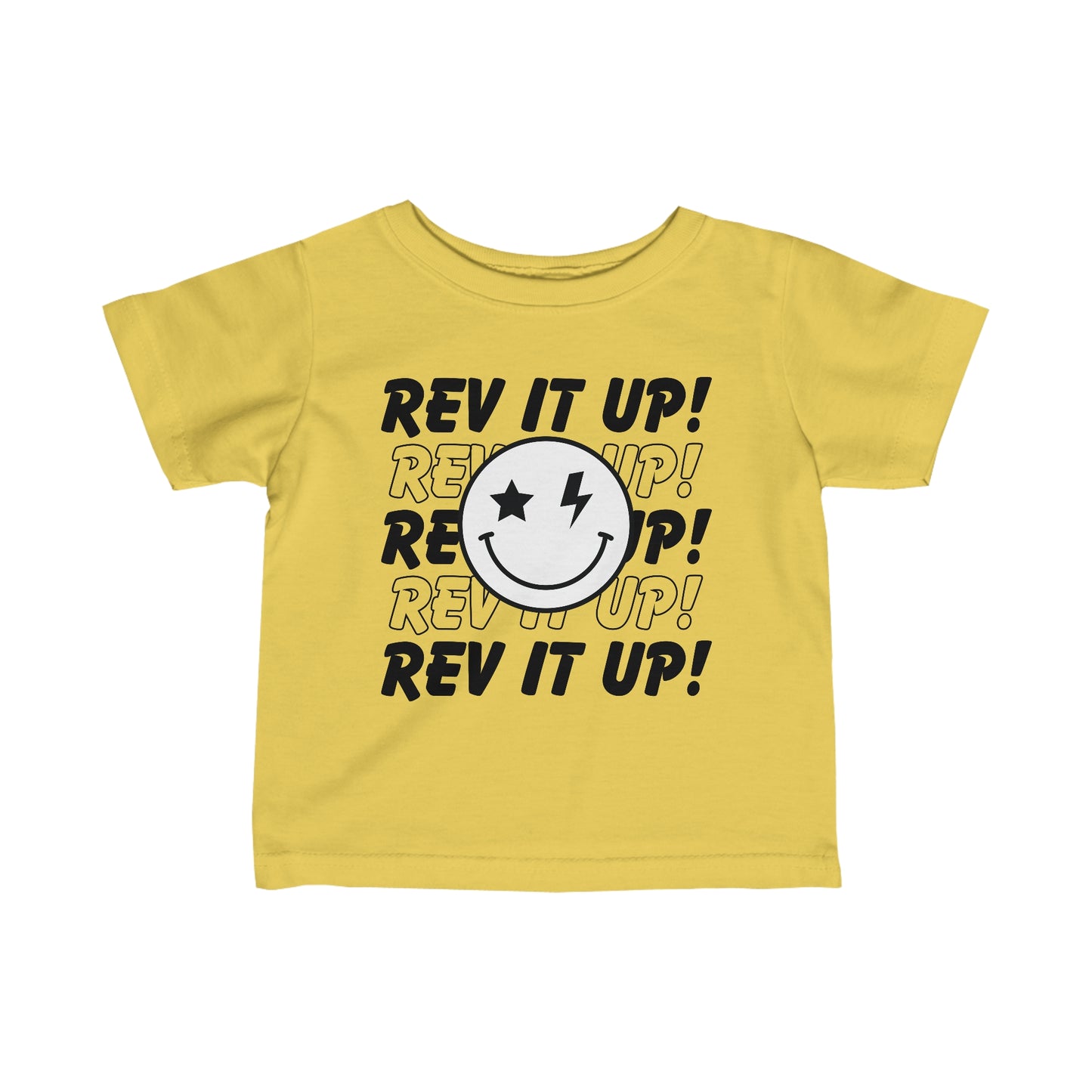 Rev It Up Smiley - Infant T-shirt