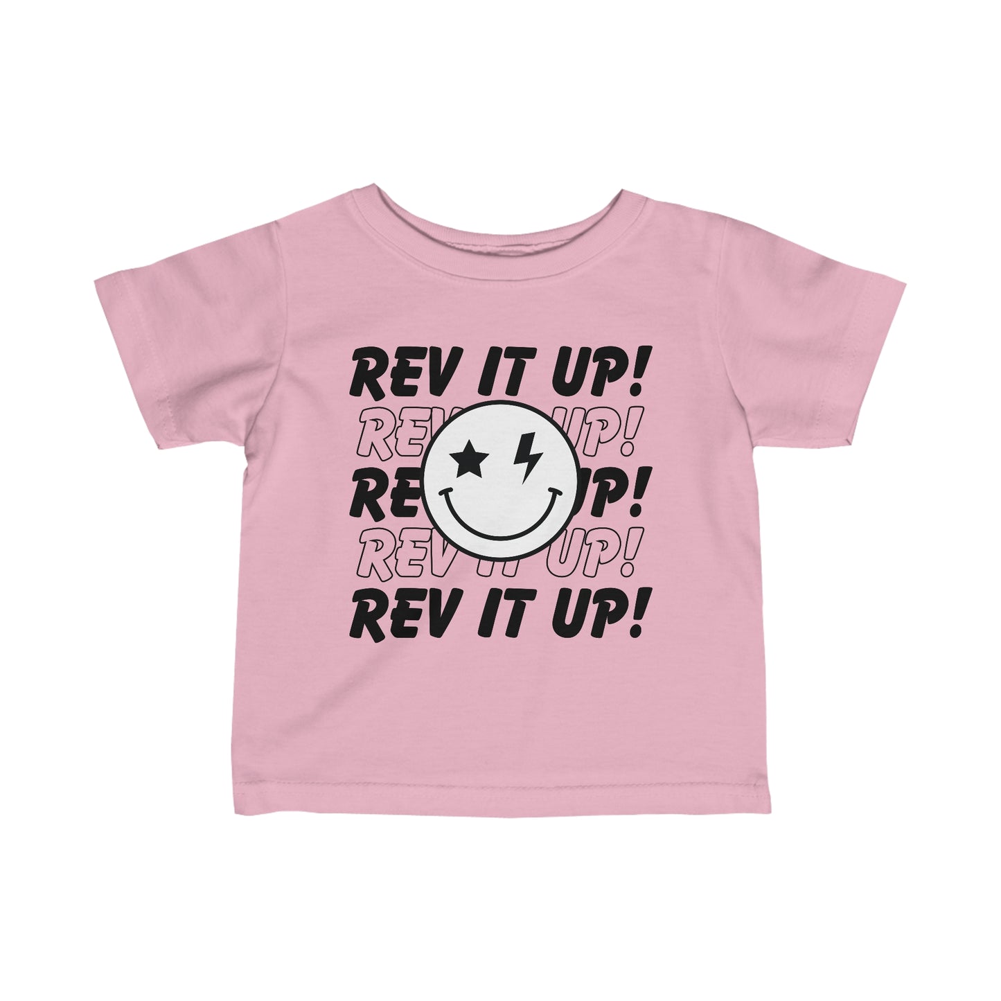 Rev It Up Smiley - Infant T-shirt