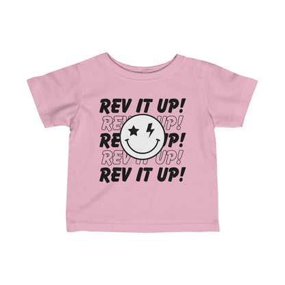 Rev It Up Smiley - Infant T-shirt