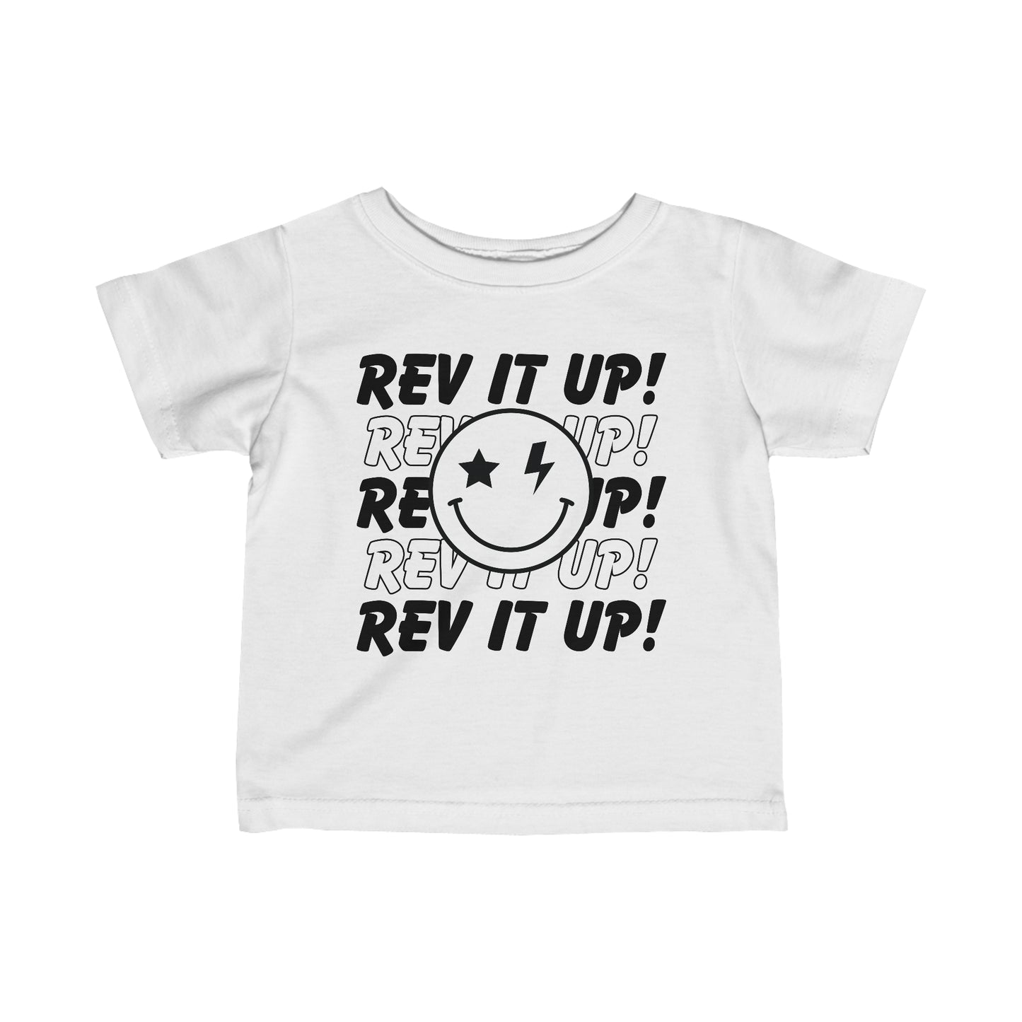 Rev It Up Smiley - Infant T-shirt