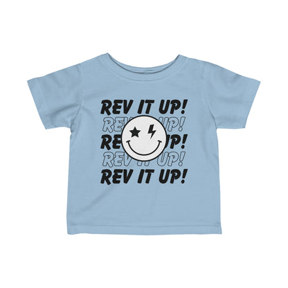 Rev It Up Smiley - Infant T-shirt
