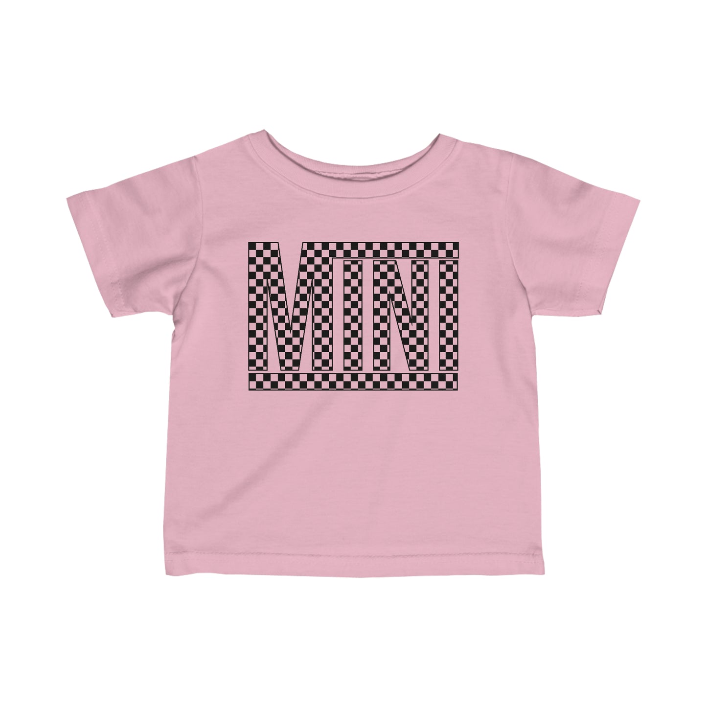 Checkered Mini- Infant T-Shirt