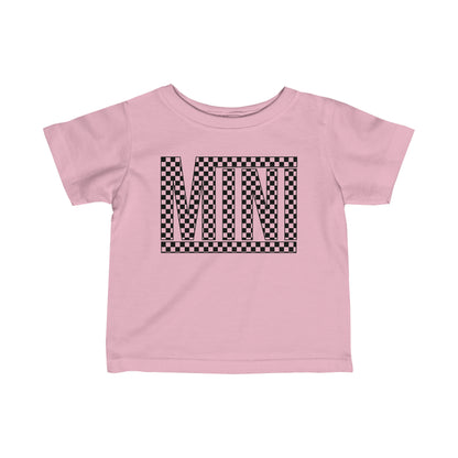 Checkered Mini- Infant T-Shirt