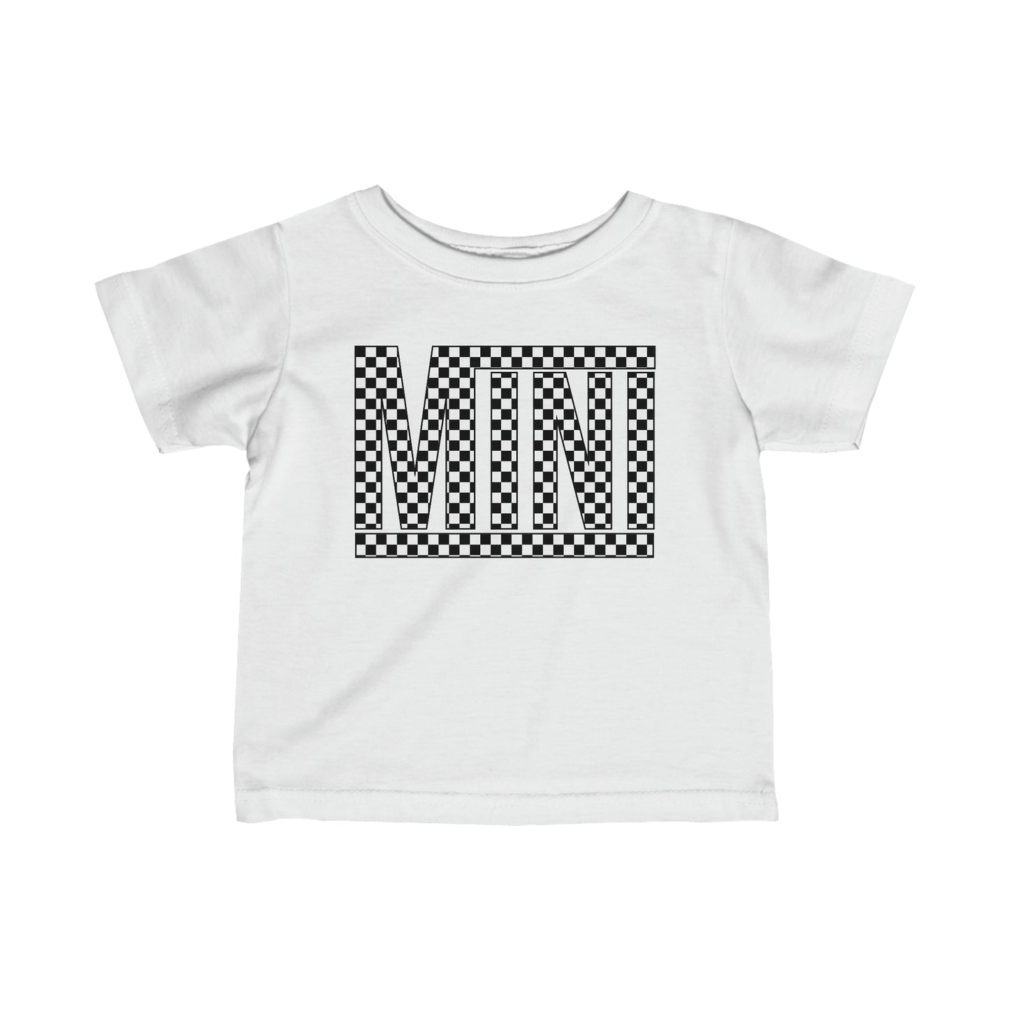 Checkered Mini- Infant T-Shirt