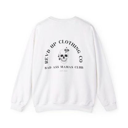 Bad Ass Mama- Adult Crewneck Sweatshirt