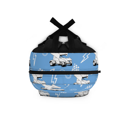 Sprint Car - Micro Racing Backpack - Light Blue