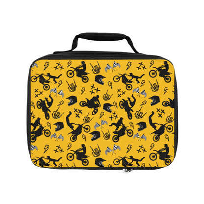 Moto Cross - Lunch Bag - Yellow