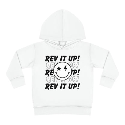 Rev It Up Smiley - Toddler Hooded Sweatshirt