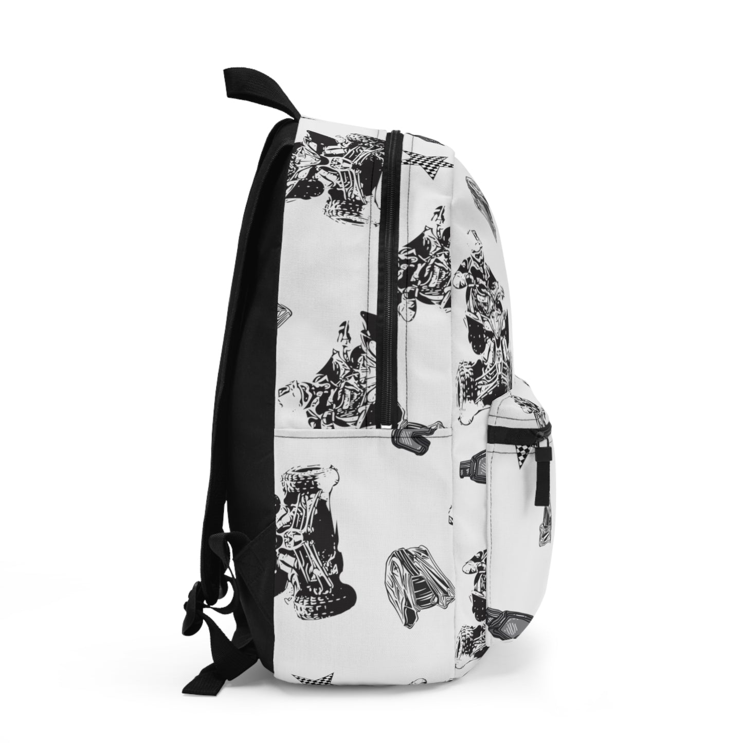 Quad Racing Backpack - White
