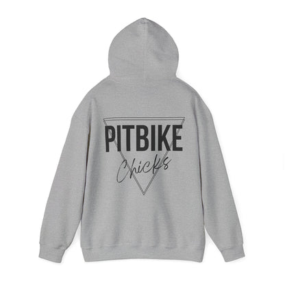 Pit Bike Chicks- Adult Hooded Sweatshirt