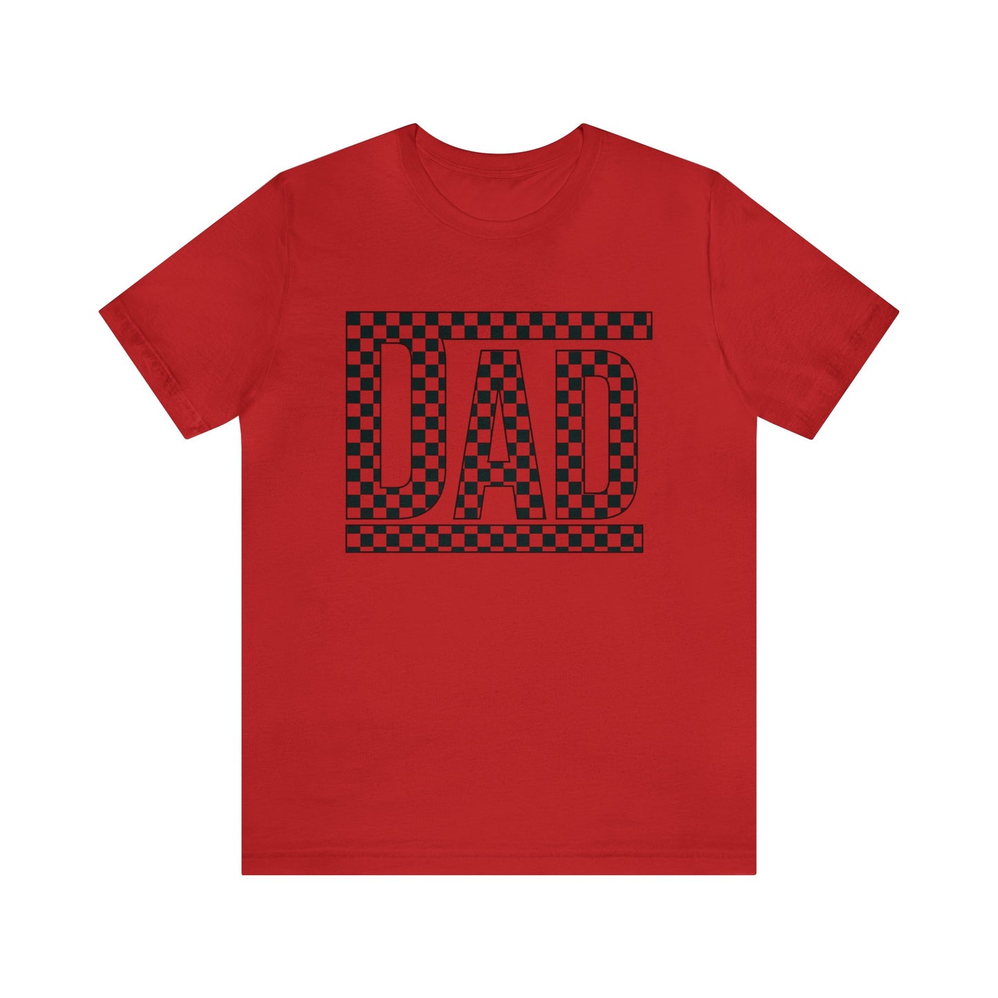 Checkered Dad- Adult T-Shirt