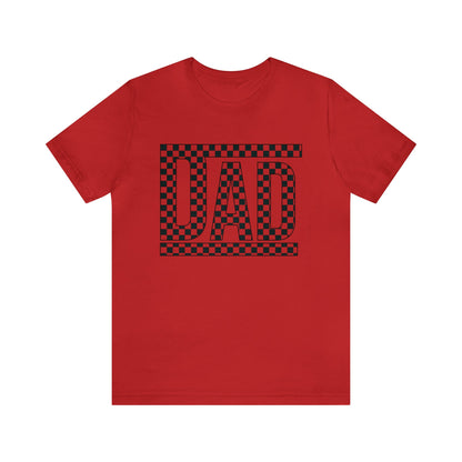Checkered Dad- Adult T-Shirt