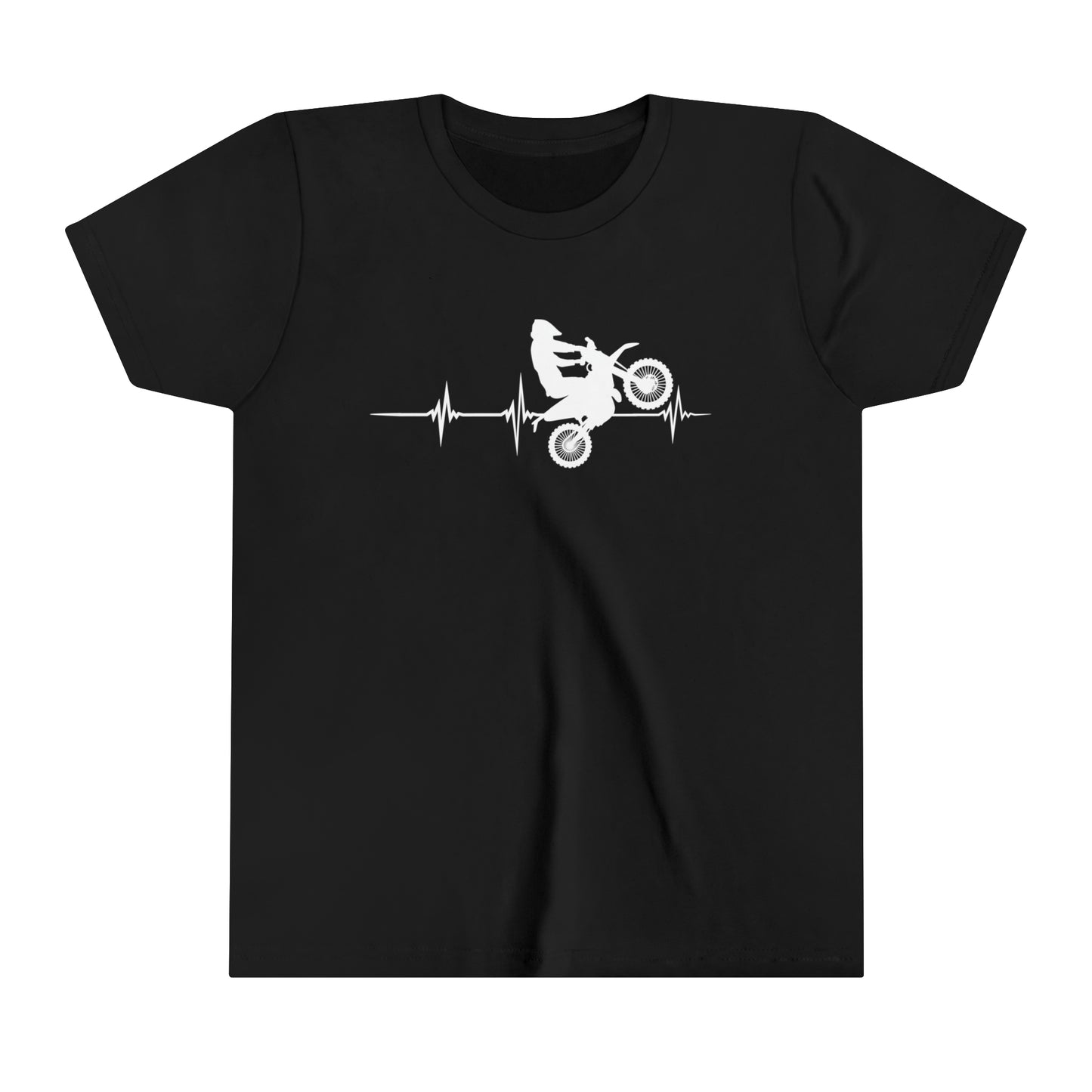 Heart Rate Moto -Youth T-shirt