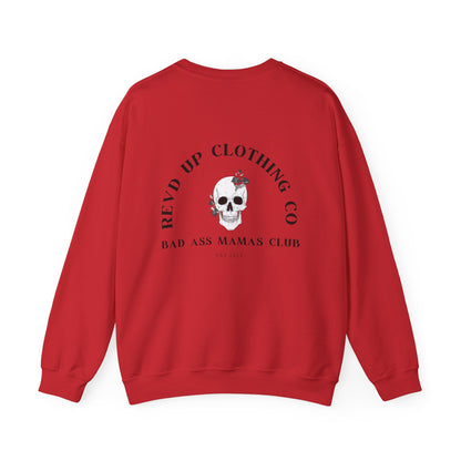 Bad Ass Mama- Adult Crewneck Sweatshirt