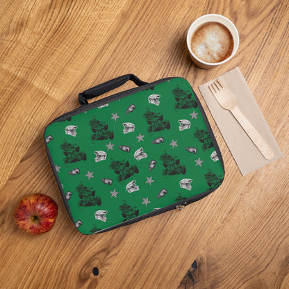 Quad Racing - Lunch Bag Dark Green