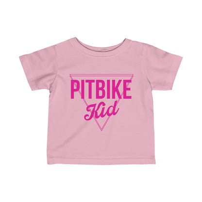 Pit Bike Kid Pink - Infant T-Shirt