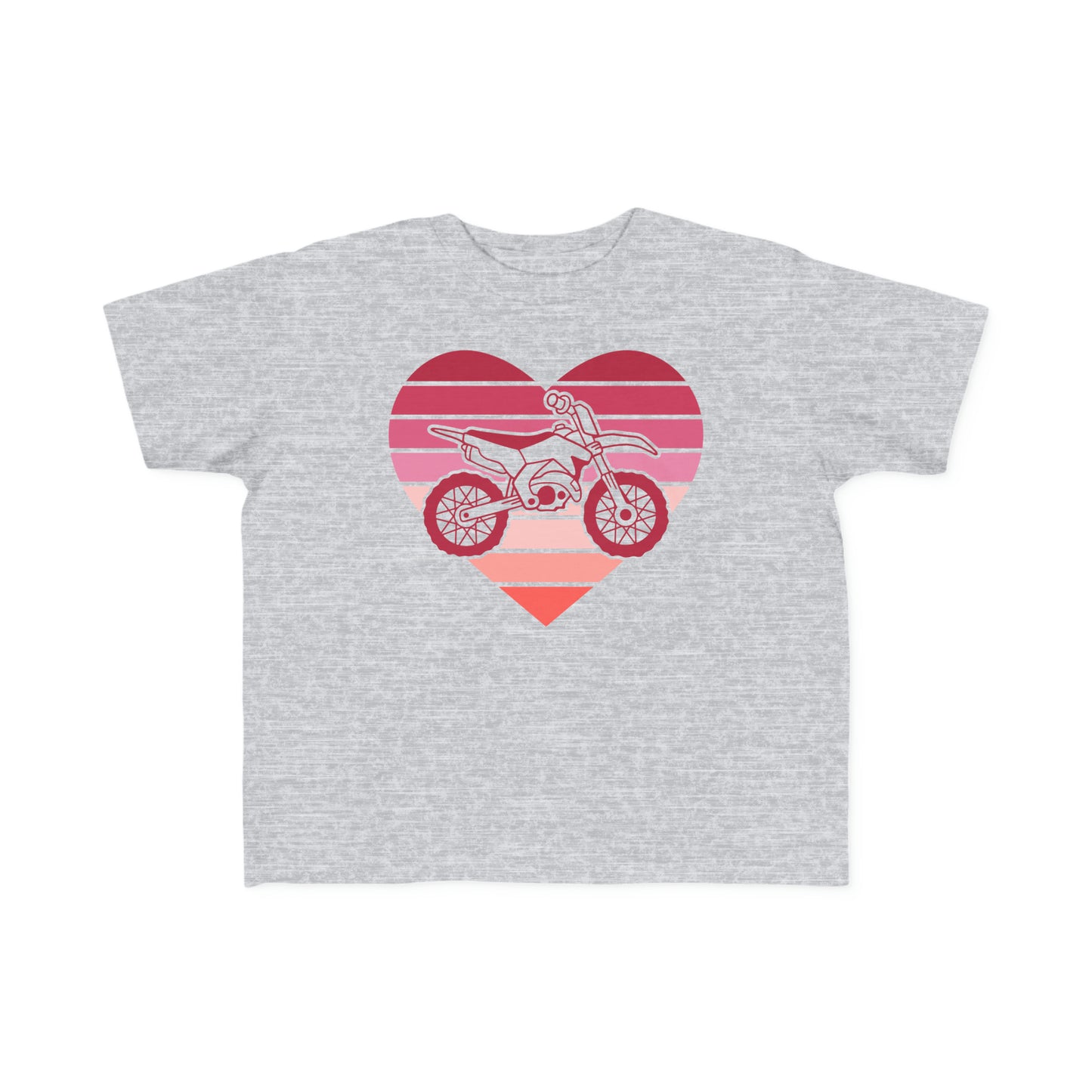 Heart Motorcycle- Toddler T-Shirt