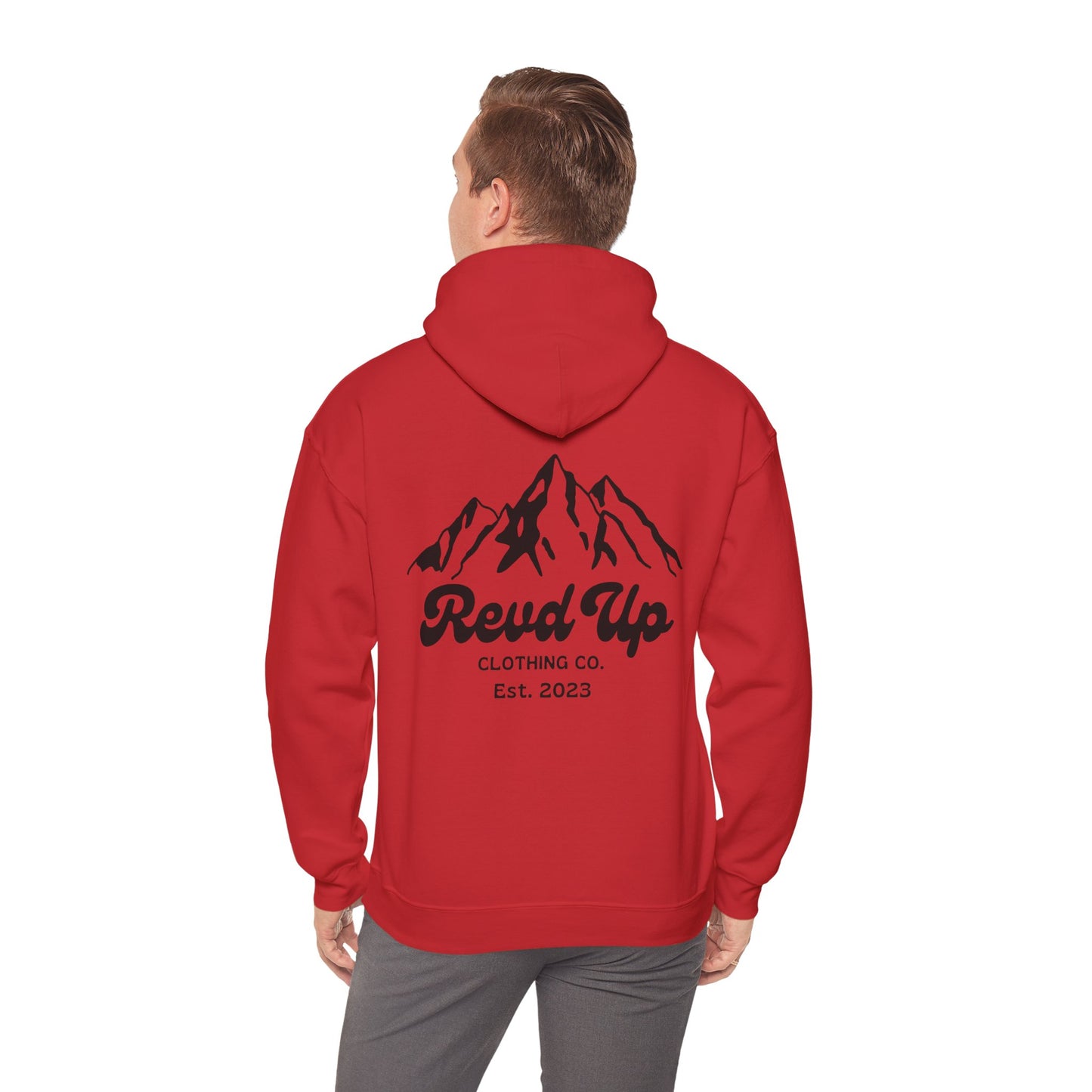 Revd Up Light- Adult Hooded Sweatshirt