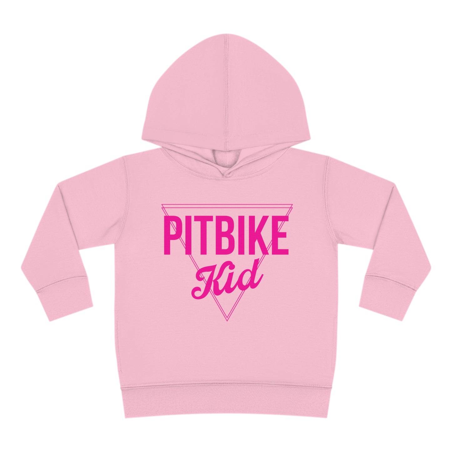 Pit Bike Kid Pink - Toddler Hooded Sweatshirt