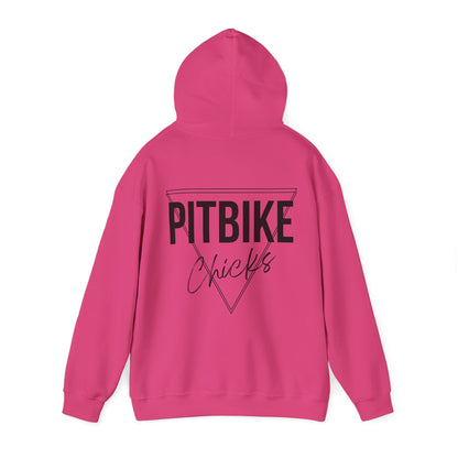 Pit Bike Chicks- Adult Hooded Sweatshirt